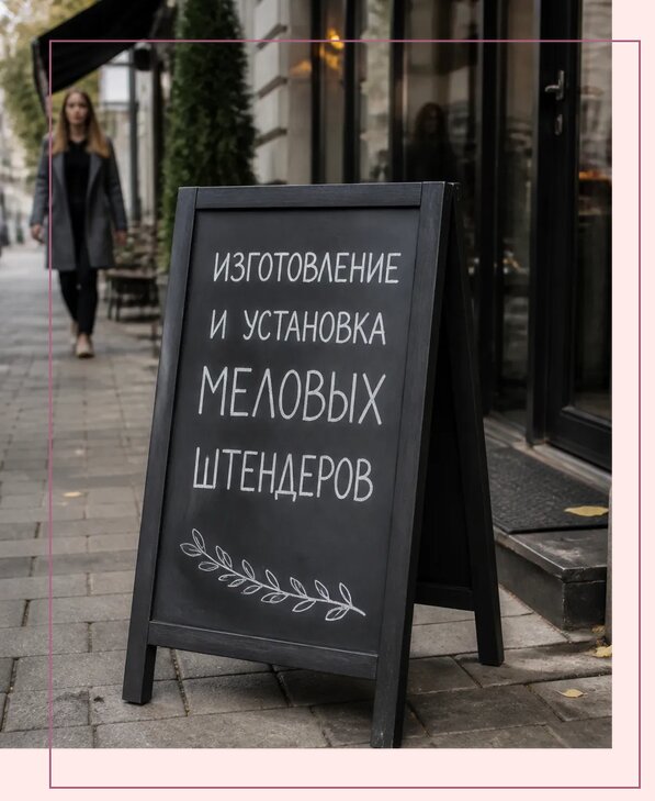 Меловые штендеры в Гагарине по цене от 6763 р. | Аванза-Ггр